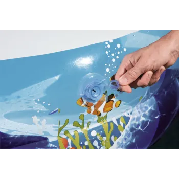 Bezpieczny basen PVC 0,27 mm z dwoma pierścieniami