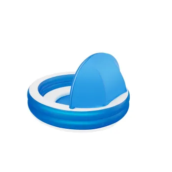 Rodzinny basen winylowy o pojemności 850 litrów do zabawy latem