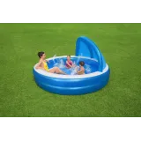 Łatwy w montażu basen dmuchany z łatką naprawczą w zestawie