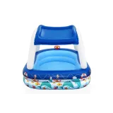 Stabilny basen dmuchany Bestway z morską grafiką do rodzinnej rekreacji