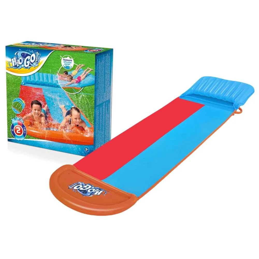 Podwójna ślizgawka wodna Bestway 4,88 m do ogrodu dla dzieci