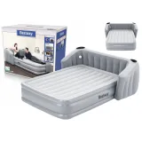 Dmuchany materac Bestway 67620 rozłożony w jasnym pokoju