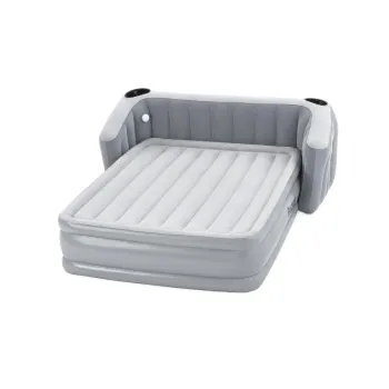 Dwa kubki w uchwytach na napoje zamontowanych w materacu Bestway