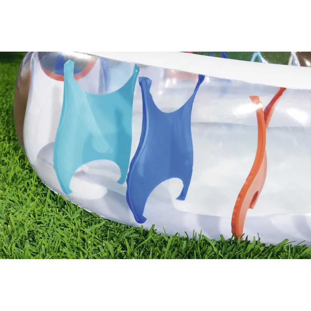 Komfortowy basen rodzinny o wymiarach 229x152x51 cm