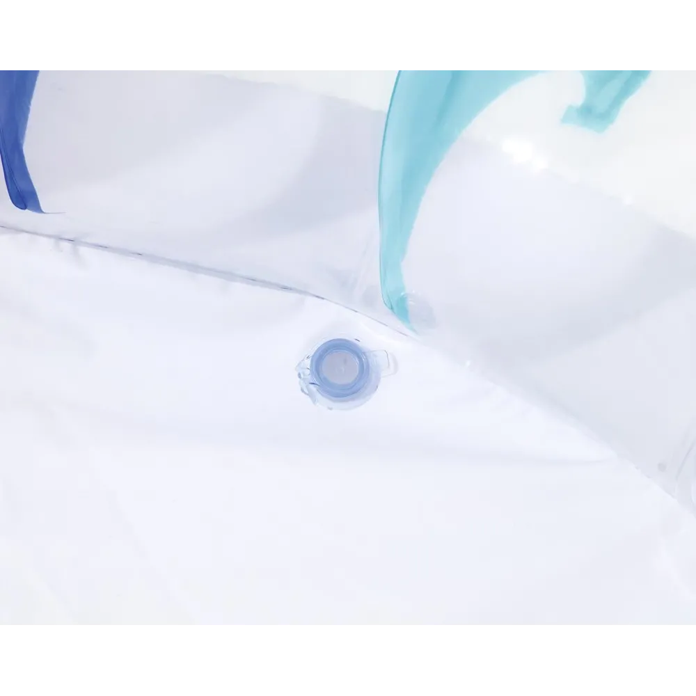 Basen dmuchany z szerokimi, miękkimi ściankami