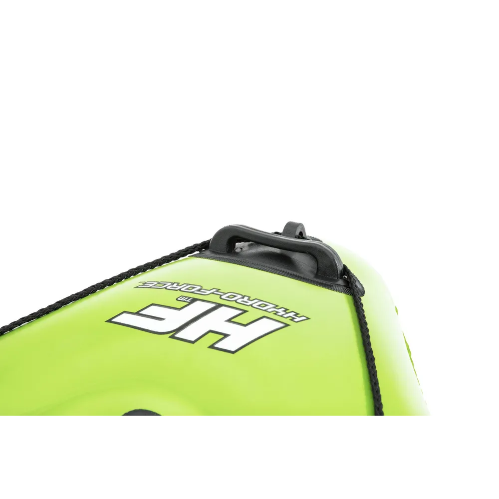 Kajak do wędkowania Bestway 65097 z wygodnym oparciem i podnóżkami