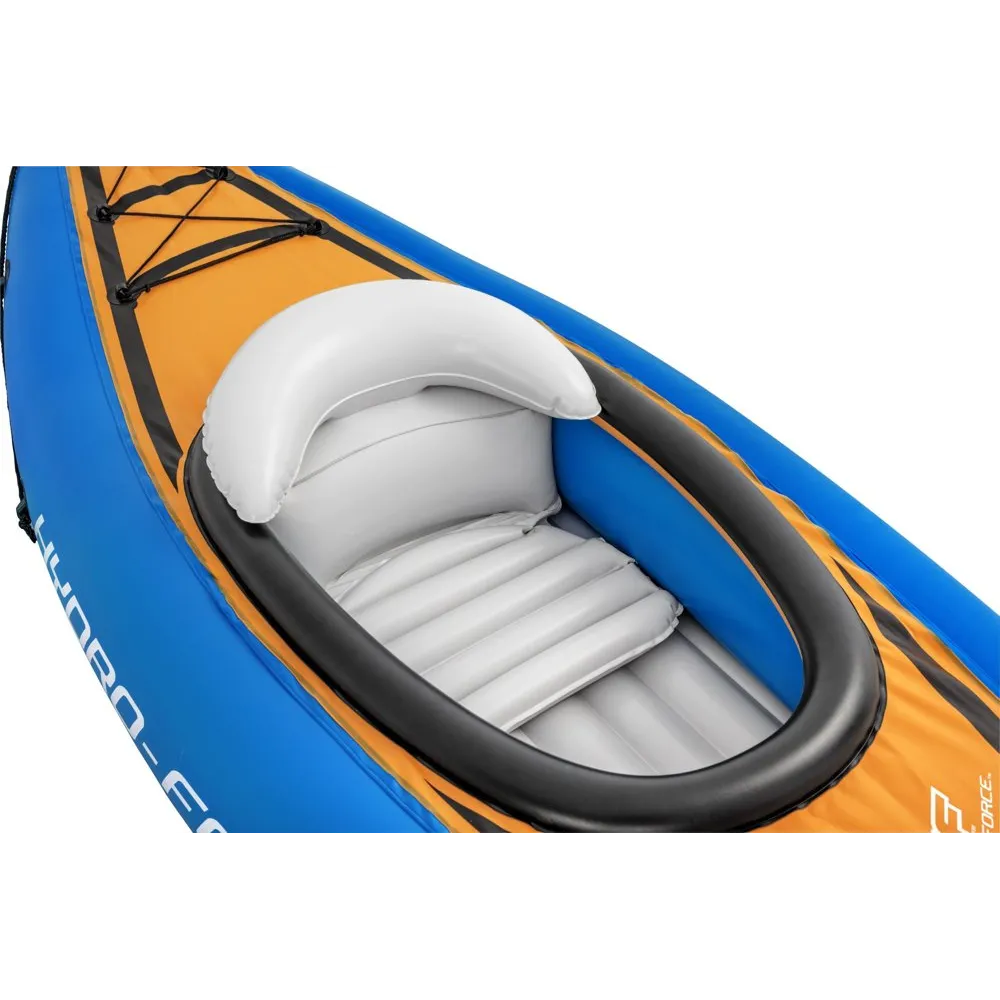 Kajak Hydro-Force o długości 275 cm dla jednej osoby, łatwy do transportu