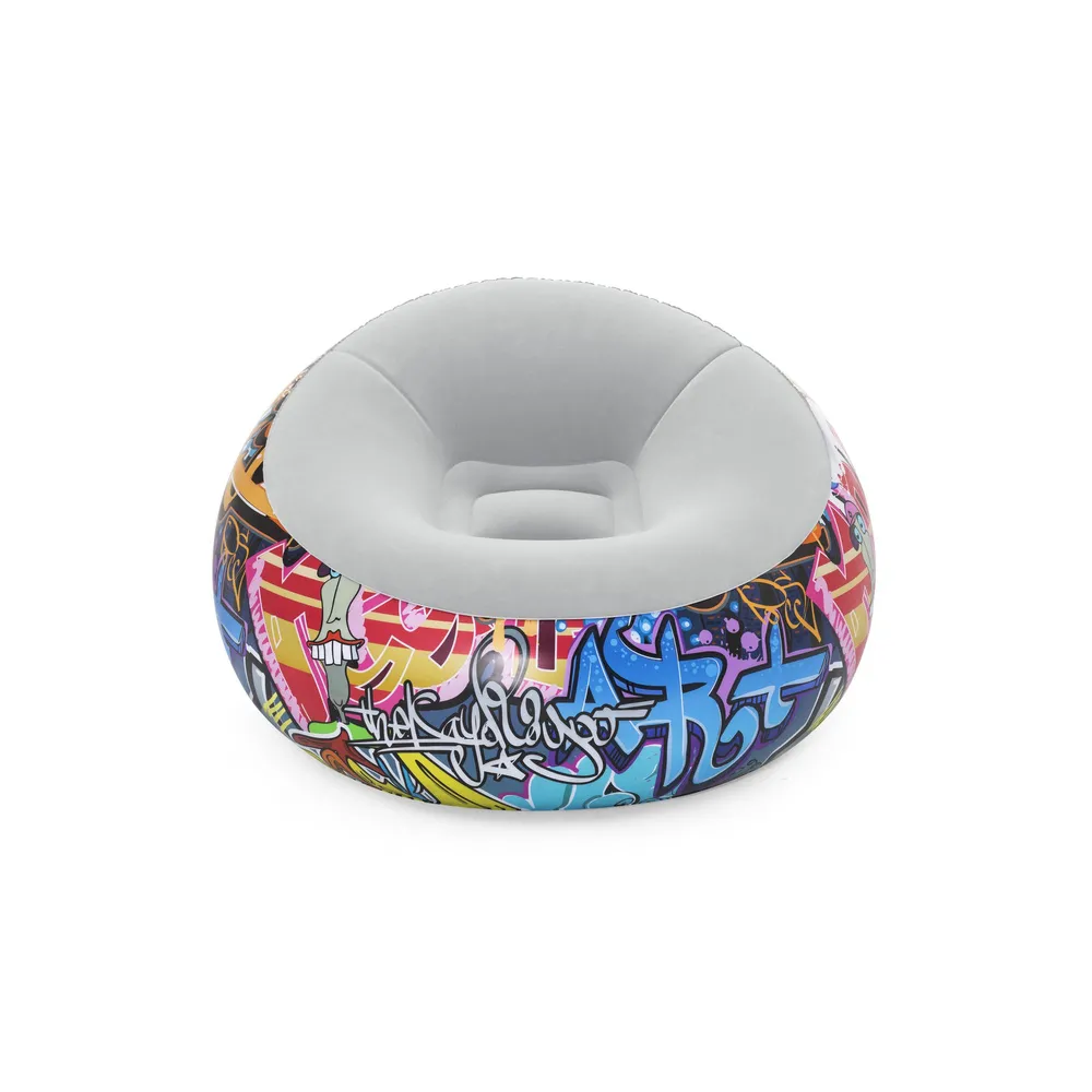 przenośny fotel dmuchany na taras i balkon