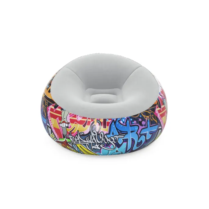 przenośny fotel dmuchany na taras i balkon