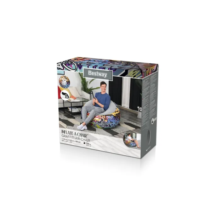 uniwersalne siedzisko dmuchane z szybkim zaworem