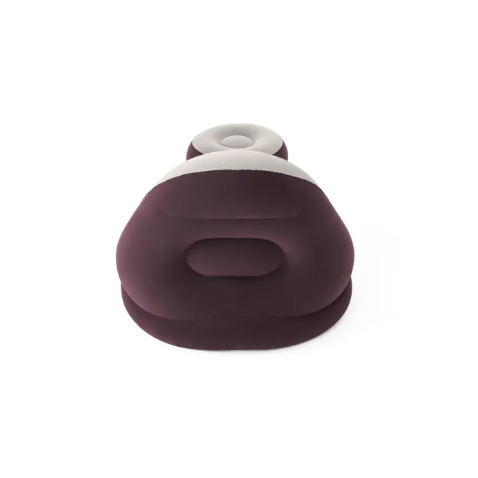 Przestronny fotel dmuchany Bestway z wygodnym podnóżkiem