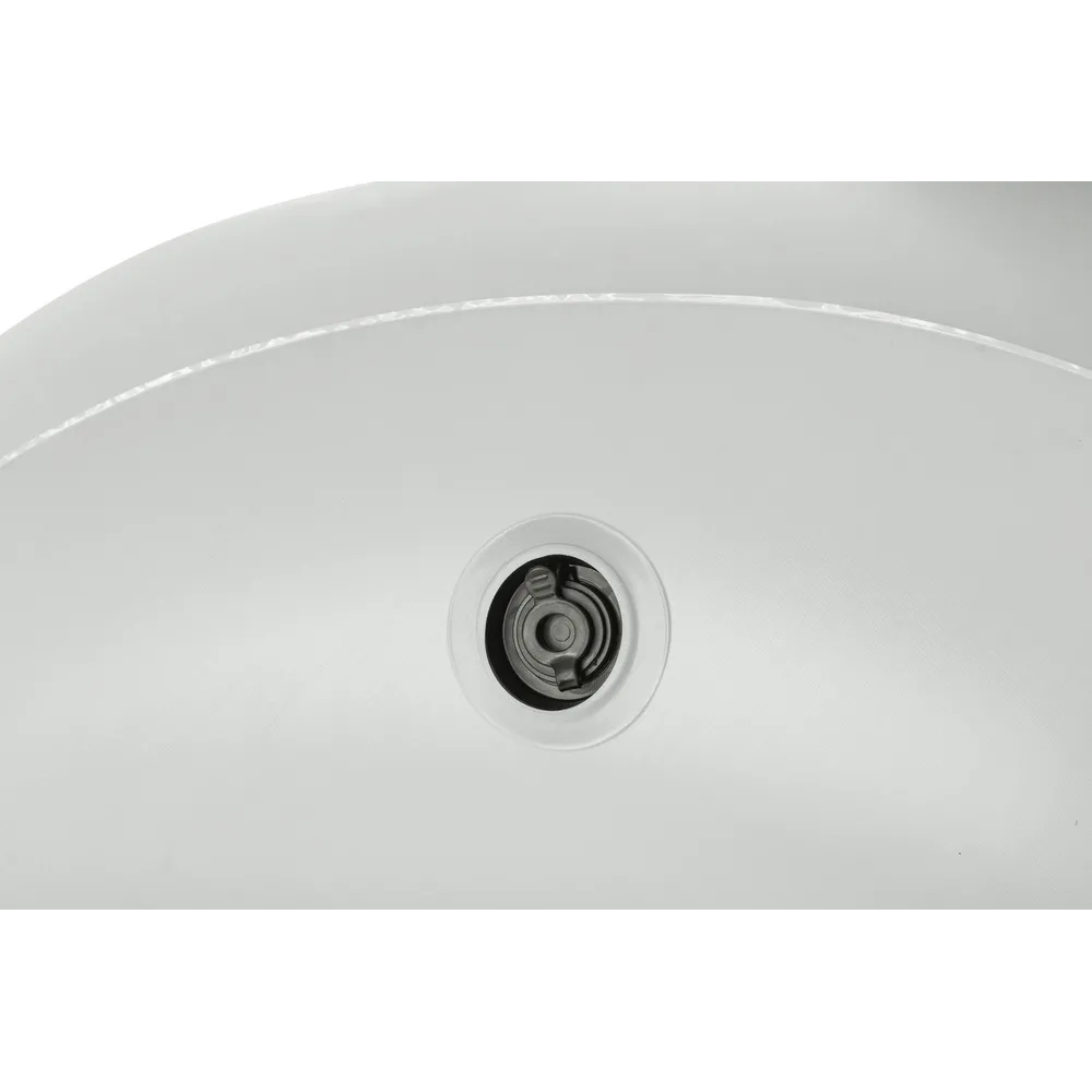 Łatwy w przechowywaniu, podświetlany fotel dmuchany w nowoczesnym wnętrzu