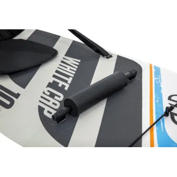 Deska SUP 305x84x12 cm z siedziskiem i wiosłem