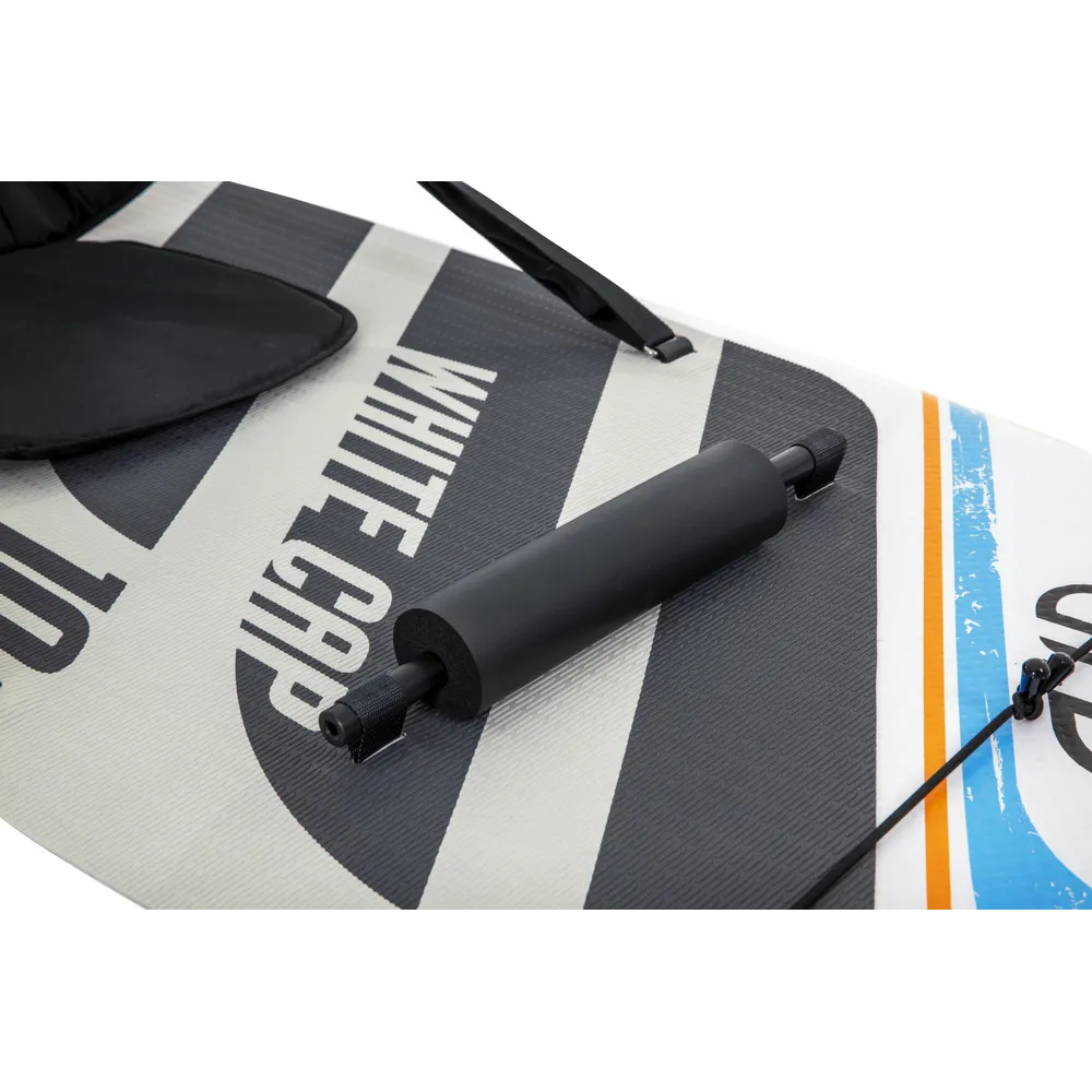 Deska SUP 305x84x12 cm z siedziskiem i wiosłem