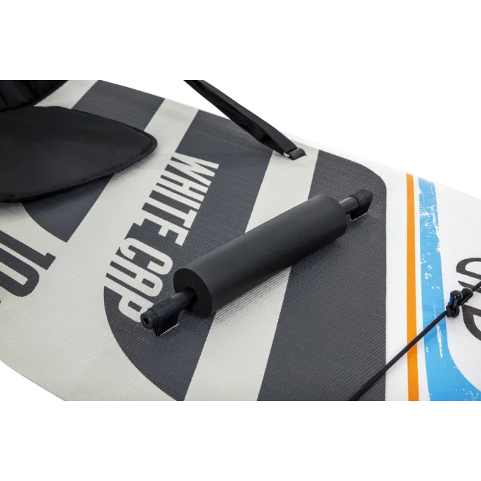 Deska SUP 305x84x12 cm z siedziskiem i wiosłem