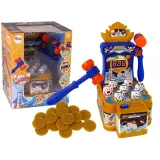 Gra zręcznościowa z młotkiem i motywem kosmosu dla dzieci