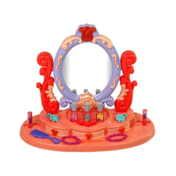 Toaletka Do Makijażu Z Lustrem Światła Dźwięk Róża