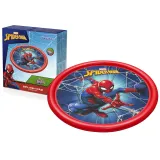 Dmuchana mata wodna Spider-man z fontanną dla dzieci w ogrodzie