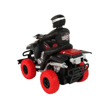 Quad 1:18 RC z pilotem dla dzieci – zestaw widoczny na zdjęciu