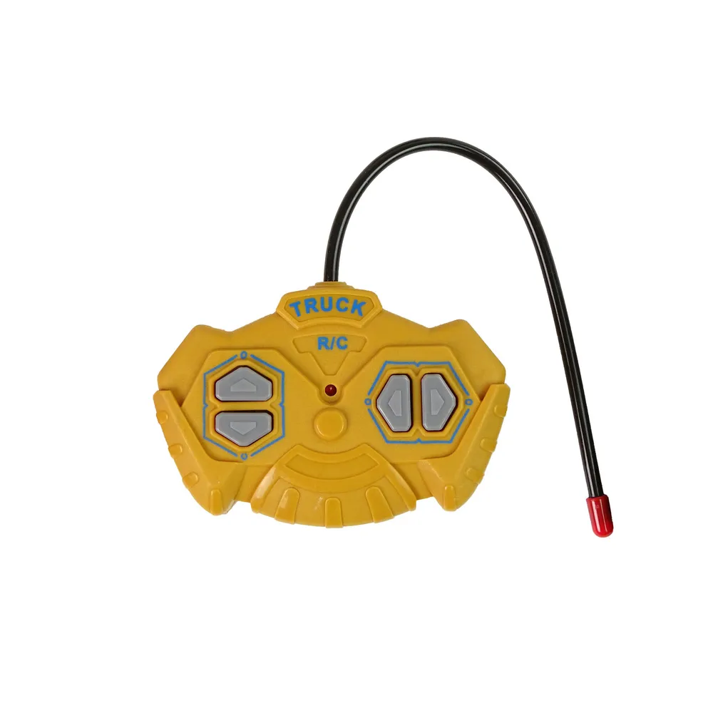 Realistyczny model pojazdu budowlanego dla małego konstruktora