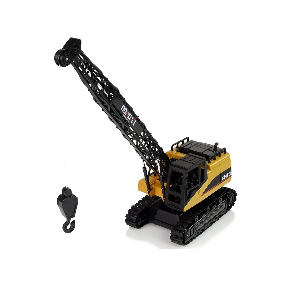 Model budowlany dźwigu żurawia 1:12 z pilotem sterującym