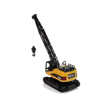 Dźwig żuraw 1:12 z efektami świetlnymi LED w kabinie