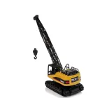 Dźwig żuraw 1:12 z efektami świetlnymi LED w kabinie