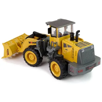 Realistyczna zabawka budowlana R/C z efektami dźwiękowymi i świetlnymi