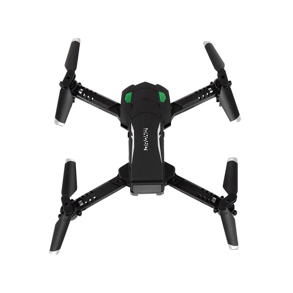 Latający dron z ergonomicznym pilotem w zestawie