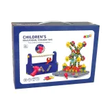 Wkrętarka na baterie w zestawie konstrukcyjnym dla dzieci kreatywnych