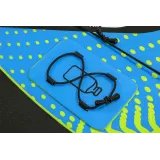 Wytrzymała deska SUP Hydro-Force z systemem Tritech na tle plaży