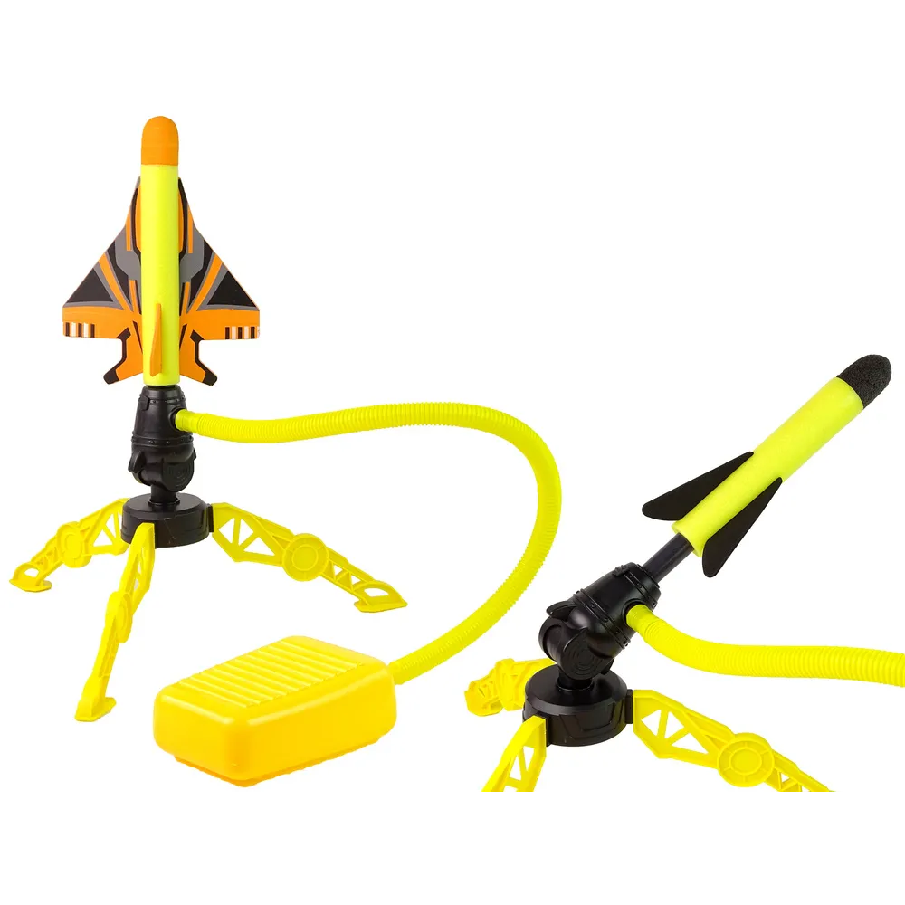 Zestaw katapulta piankowych rakiet z pompką – propozycja aktywnej zabawy