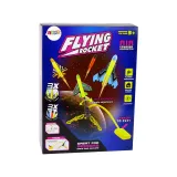 Gra zręcznościowa: wystrzeliwanie piankowych rakiet do ogrodu lub domu