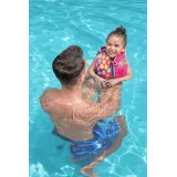 Różowa kamizelka Bestway ze stabilnymi wkładkami piankowymi na basen