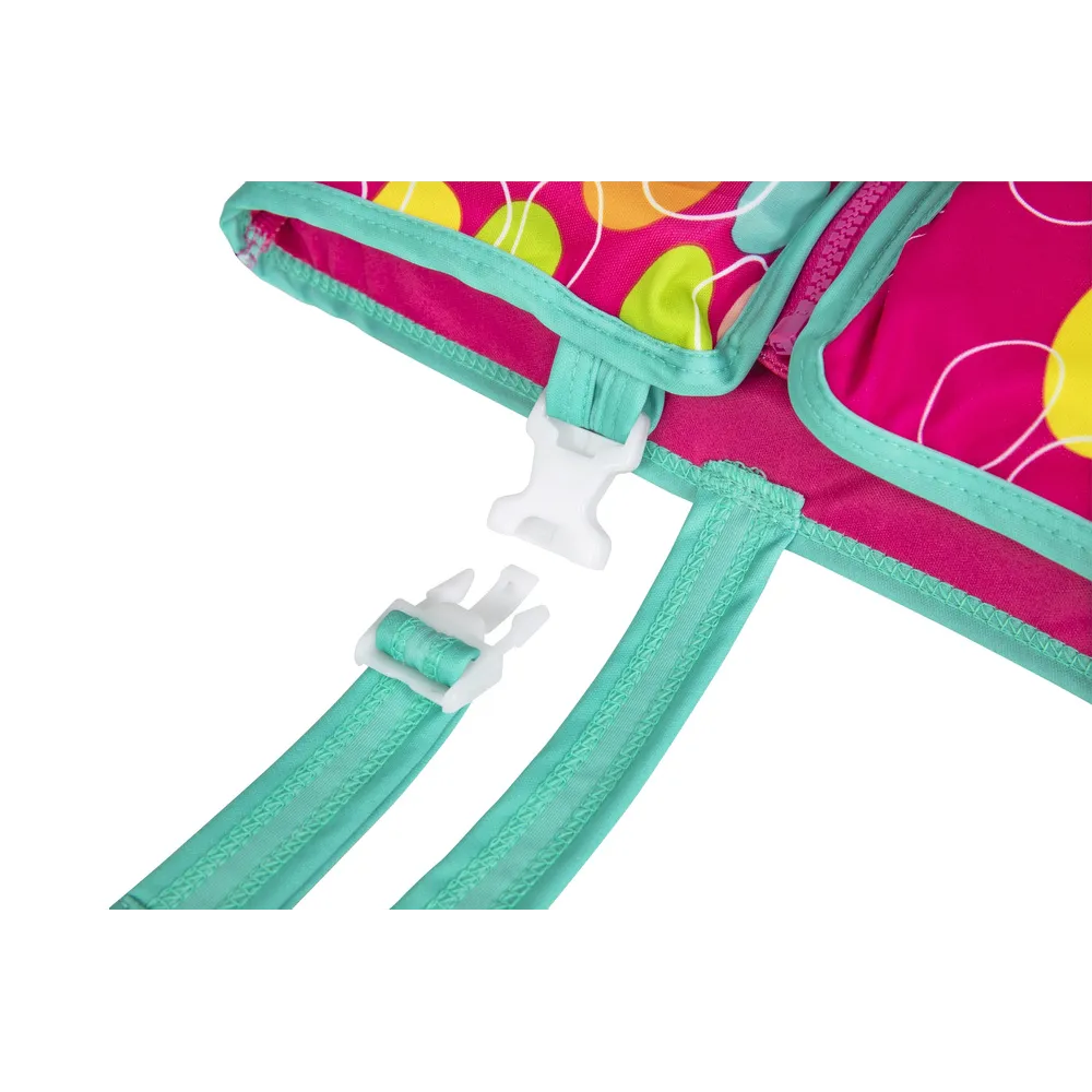 Różowa kamizelka Bestway do nauki pływania dla dzieci 11–19 kg