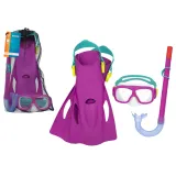 Różowy zestaw do nurkowania Bestway 25019 dla dzieci i młodzieży