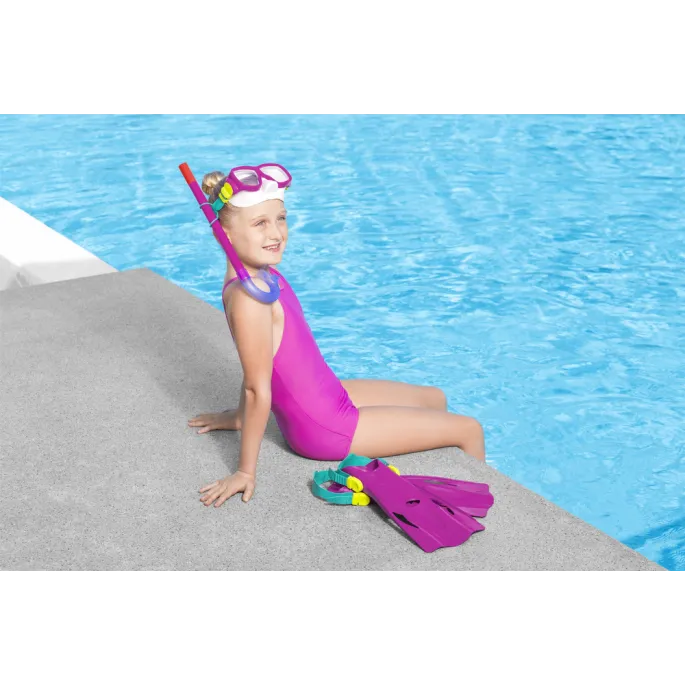 Zestaw do nurkowania Bestway 25019 dla młodych miłośników podwodnych przygód