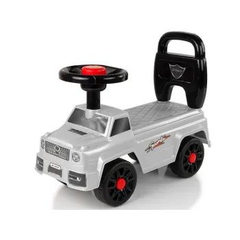 Samochód Jeździk QX-5500-2 Klakson Oparcie Srebrny