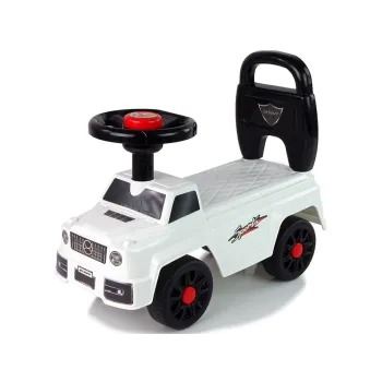 Samochód Jeździk QX-5500-2 Klakson Oparcie Biały