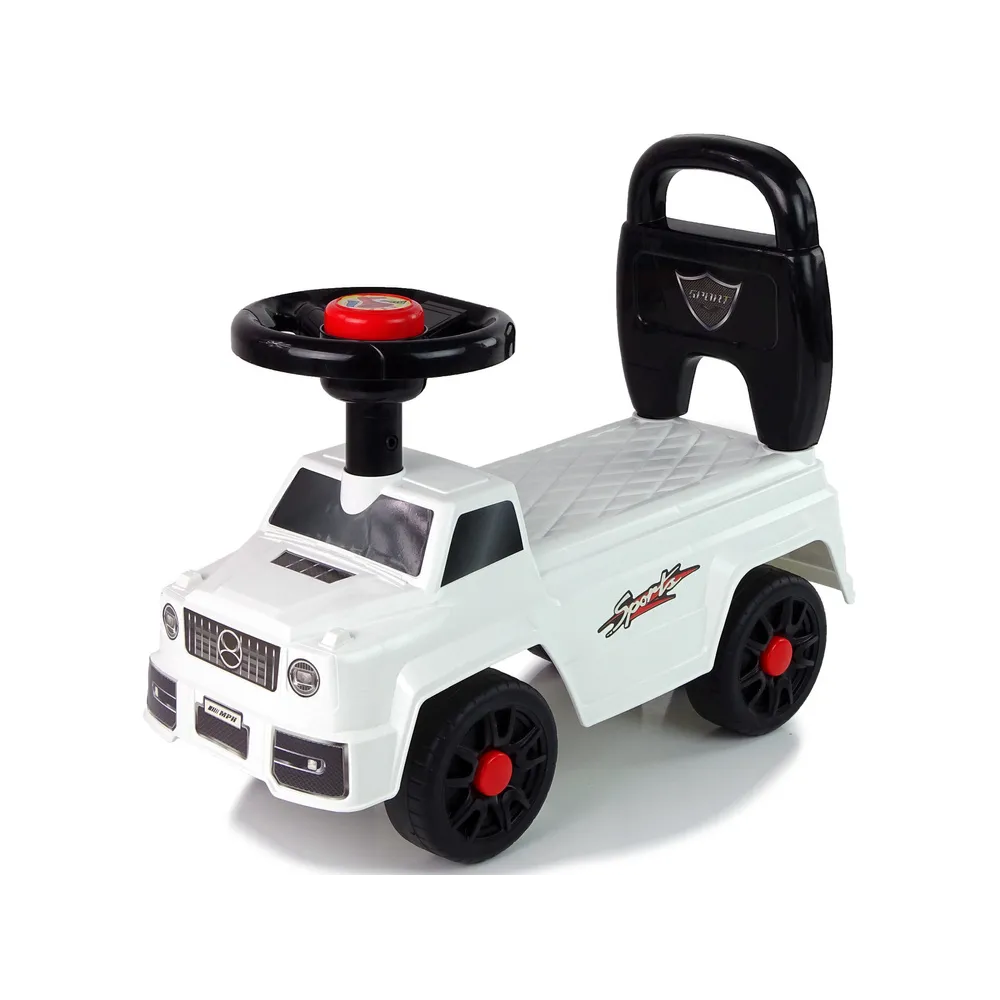 Jeździk dziecięcy QX-5500-2 z wygodnym oparciem i zabezpieczeniem