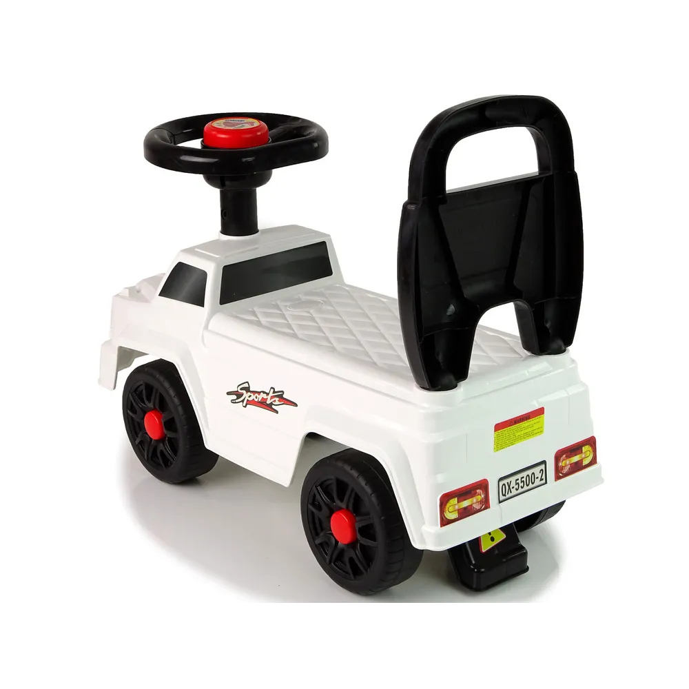 Lekki jeździk dziecięcy z klaksonem i ergonomicznym siedziskiem