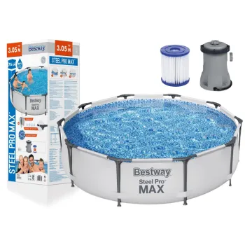 Basen stelażowy Bestway 305 x 76 cm idealny do ogrodu na lato