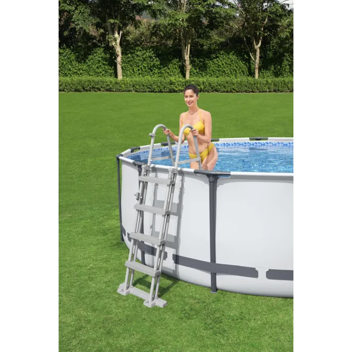 Wydajna pompa filtrująca w komplecie z basenem stelażowym