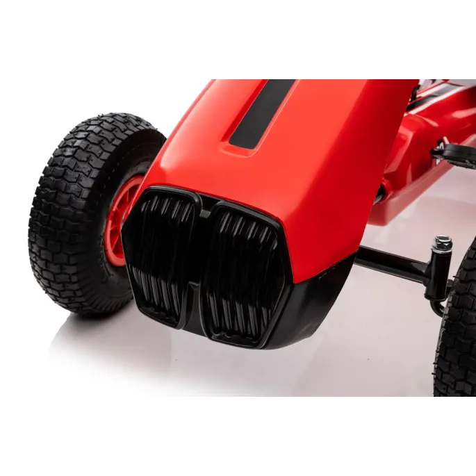 Gokart na Pedały G208 Czerwony