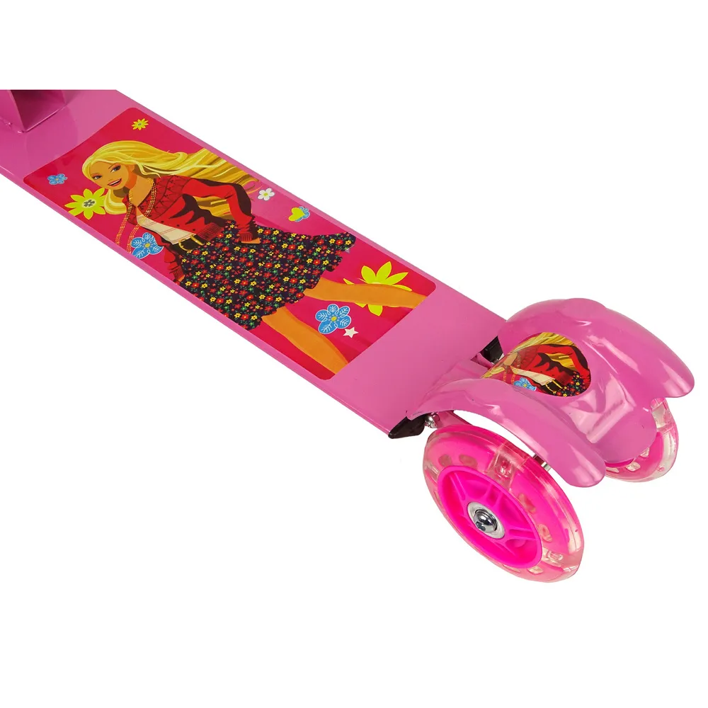 Bezpieczna hulajnoga trójkołowa z piankowymi rączkami i hamulcem