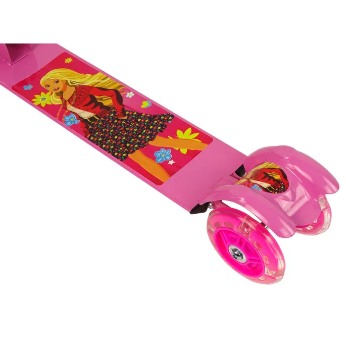 Bezpieczna hulajnoga trójkołowa z piankowymi rączkami i hamulcem