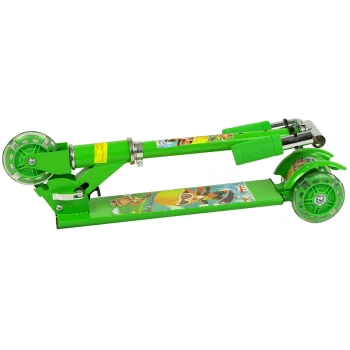 Hulajnoga dziecięca LED z antypoślizgową podstawą i regulowaną kierownicą