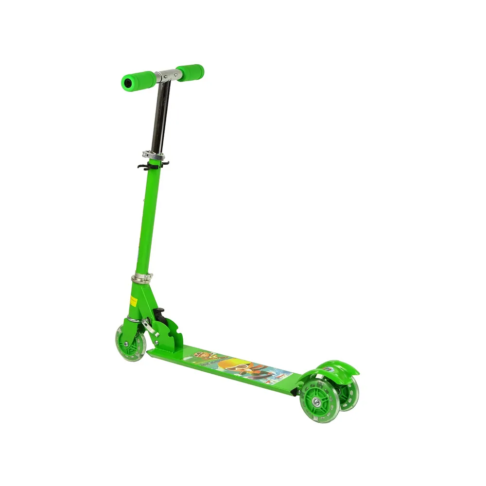 Stabilna hulajnoga na trzech kołach PVC przeznaczona dla dzieci powyżej 3 lat