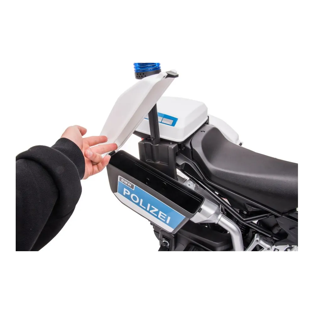 Motor policyjny JT5002B – zabawka elektryczna dla najmłodszych