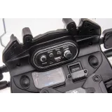 Dziecięcy motocykl na akumulator z efektownymi detalami policyjnymi